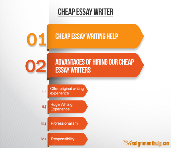 essay writer for cheap