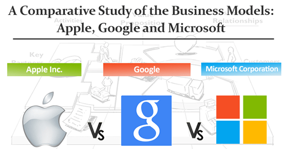 Comparative Study Of Business Models Apple Google Microsoft