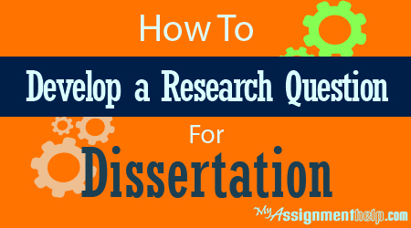 Masters dissertation research question