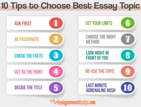 how to choose a topic for essay