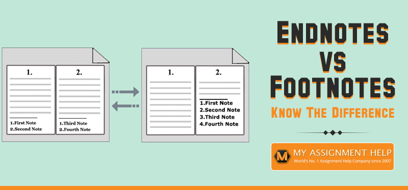 what is the difference between a footnote and an endnote