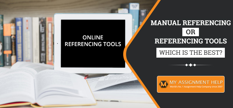 Manual Referencing Or Referencing Tools Manual Referencing Or Referencing Tools