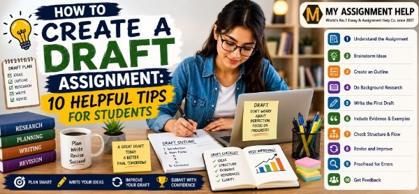 How To Create A Draft Assignment: 10 Helpful Tips For Students
