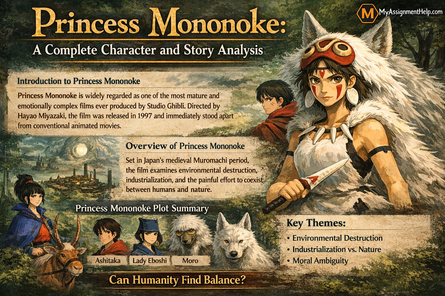 Princess Mononoke: A Complete Character and Story Analysis