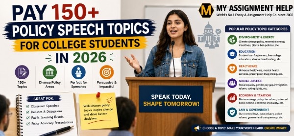 150+ Policy Speech Topics For College Students in 2026