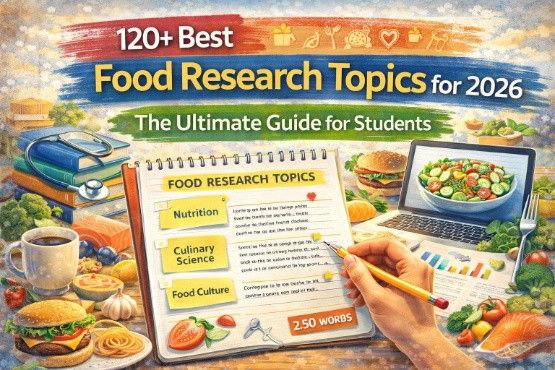 120+ Best Food Research Topics for 2026: The Ultimate Guide for Students