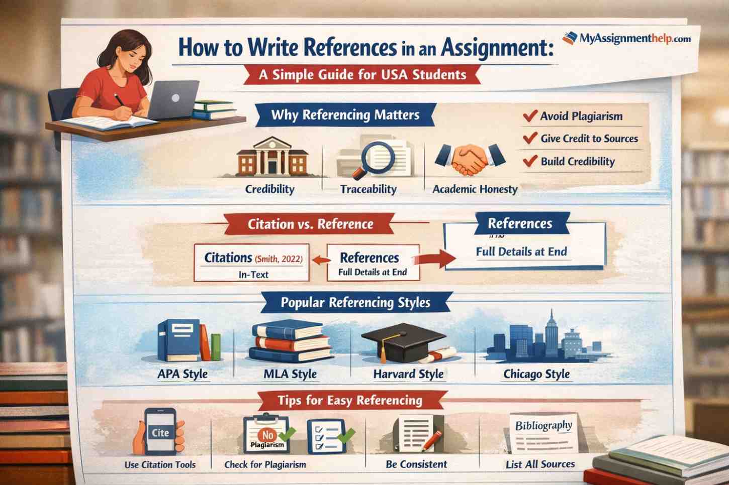 How to Write References in an Assignment: 2026 Guide for USA Students