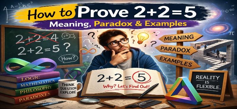 How to Prove 2+2=5: Meaning, Paradox & Examples