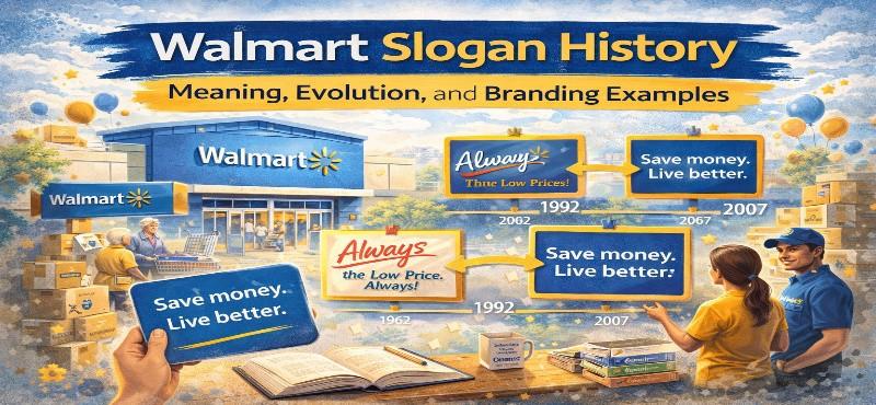 Walmart Slogan History: Meaning, Evolution, and Branding Examples