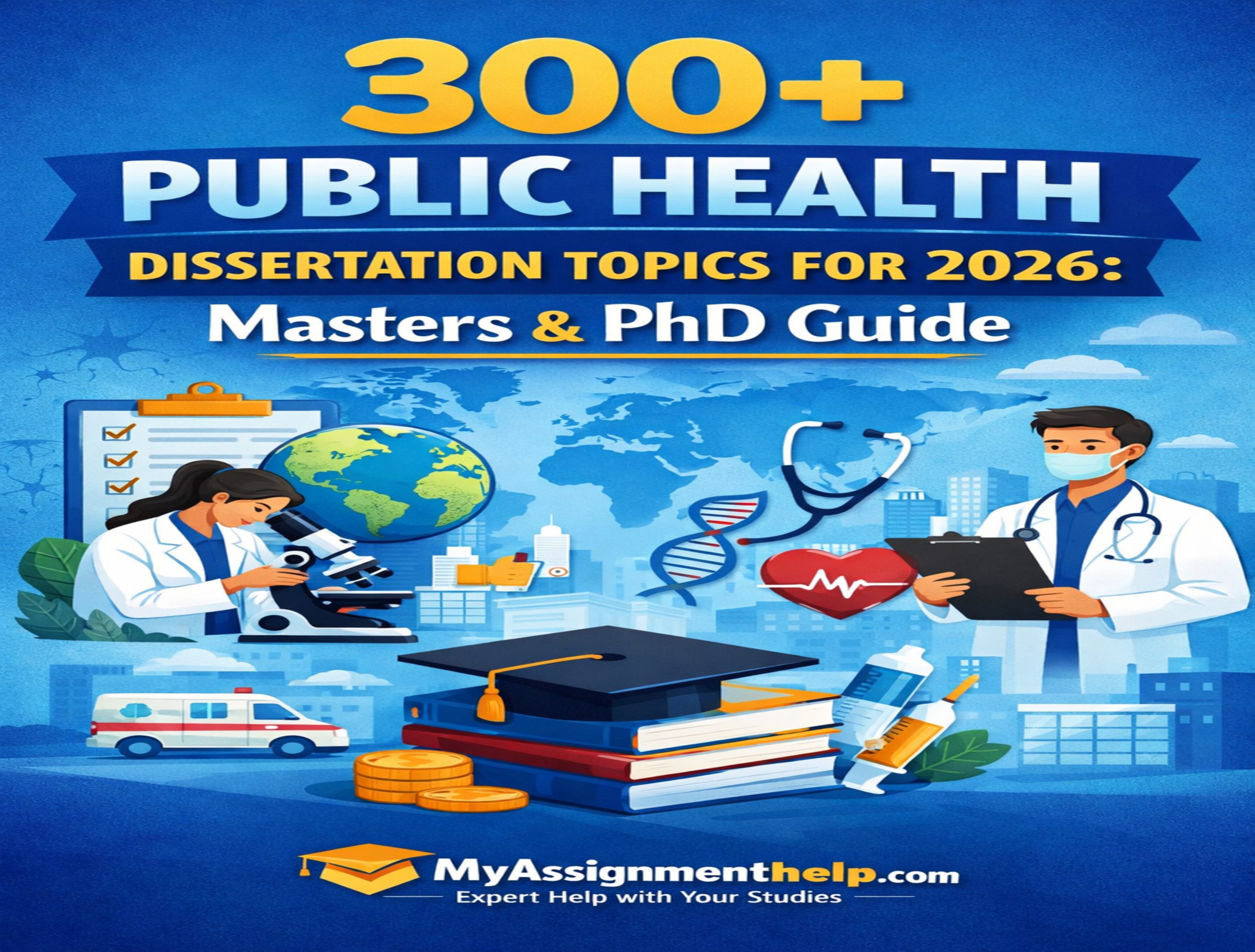 300+ Public Health Dissertation Topics for 2026: Masters & PhD Guide