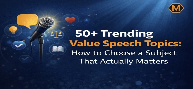 50+ Trending Value Speech Topics: How to Choose a Subject That Actually Matters
