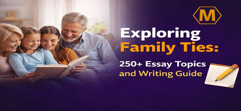 Exploring Family Ties: 250+ Essay Topics and Writing Guide