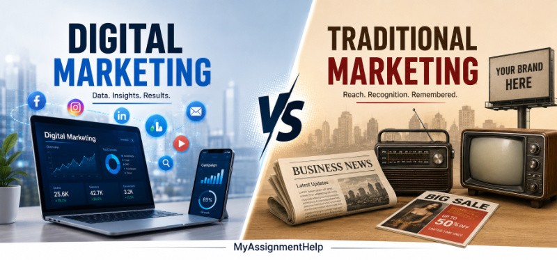 Digital Marketing vs Traditional Marketing: Differences and Career Opportunities in 2026