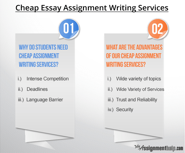 Cheap assignment writing service
