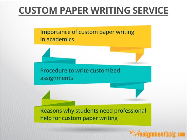 Custom written papers writing service