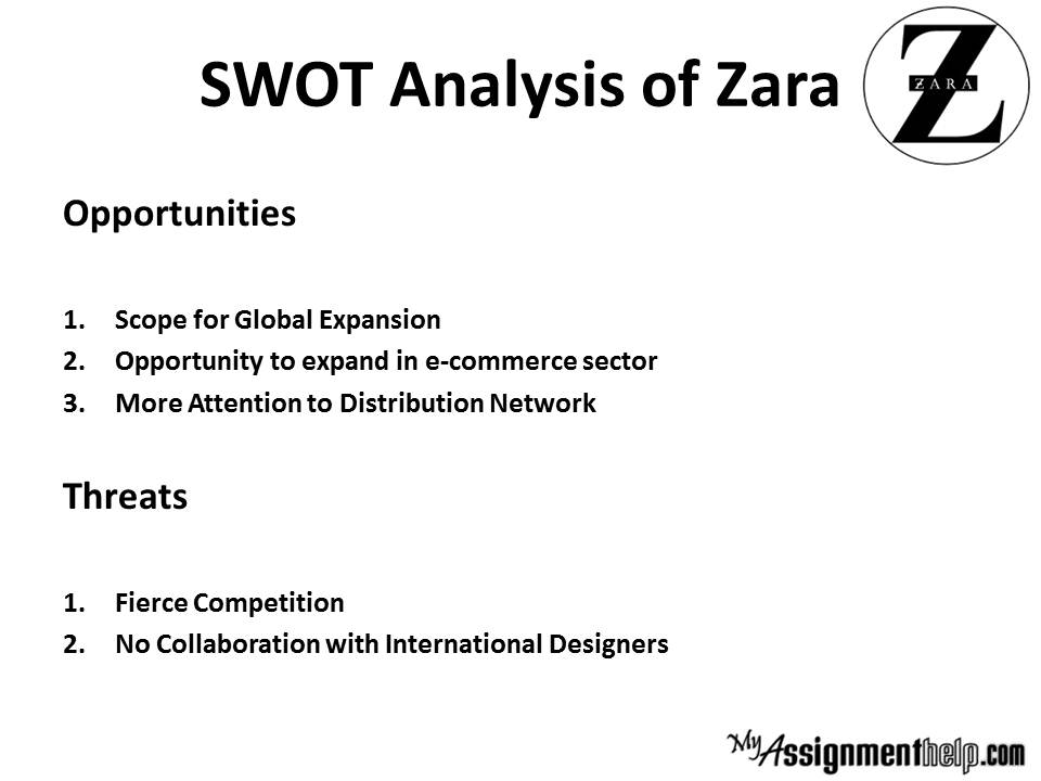 zara swot analysis case study